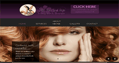Desktop Screenshot of alldolledupbeautybar.com